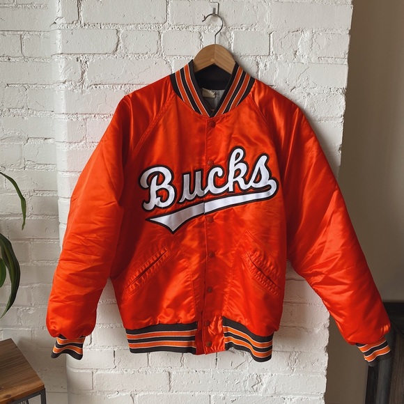 80’s Bozeman Bucks AA Baseball Varsity Jacket - Picture 1 of 5